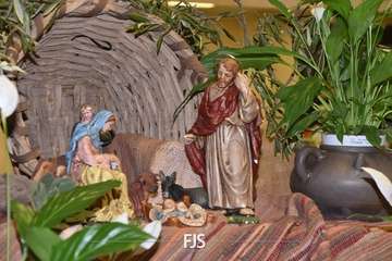 El Roque Azucarero luce nacimiento y árbol de Navidad/Francisco Javier Santana.